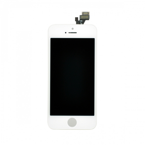 LCD Screen Assembly with Frame for iPhone 5G WHITE - Original Quality
