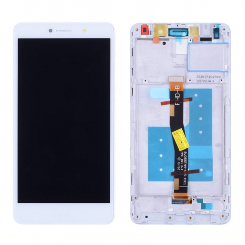 LCD + Touch with frame for Huawei HONOR 6x Mate 9 Lite screen White