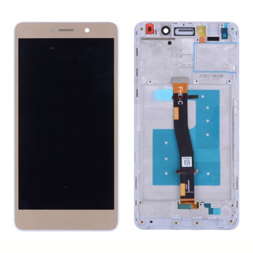 LCD + Touch with frame for Huawei HONOR 6x Mate 9 Lite screen gold