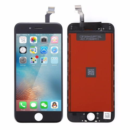 LCD Screen Assembly with Frame for iPhone 6 black - High copy