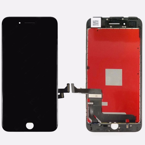 LCD Screen Assembly with Frame for iPhone 7 Plus black - High copy