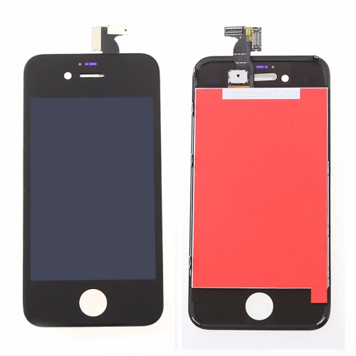 LCD Screen Assembly with Frame for iPhone 4 - Black (High Copy)