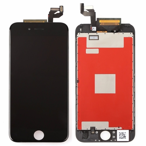 LCD Screen Assembly with Frame for iPhone 6s black - High copy