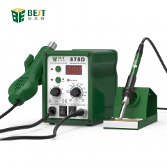BST-878D CE Certificated 750w SMD Rework Soldering Station with Hot Air Gun for SMT PCB Motherboard Repair