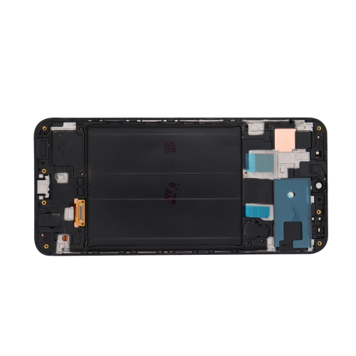 lcd screen for samsung a30 with frame black