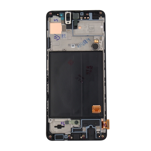lcd screen for samsung a51 with frame black