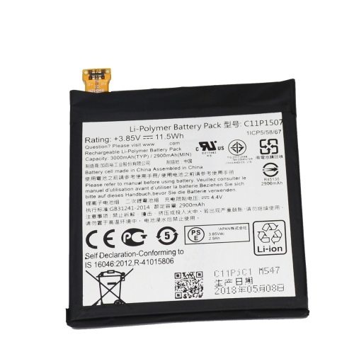 Replacement Battery for ASUS ZenFone Zoom ZX551 ZX550 ZX551ML Z00XSB