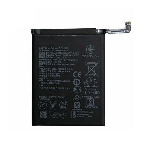 HB436486ECW battery for huawei p20 pro rechargeable batterie 4000 mah