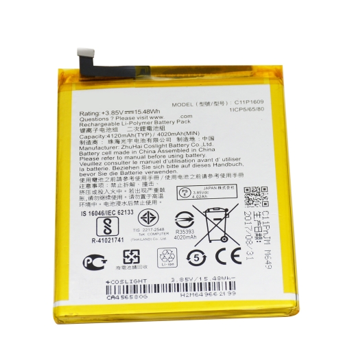 Replacement Battery for ASUS Zenfone 3 Max 5.5 ZC553KL X00DDB X00DDA X00DD Zenfone 4 Max 5.2 ZC520KL X00HD