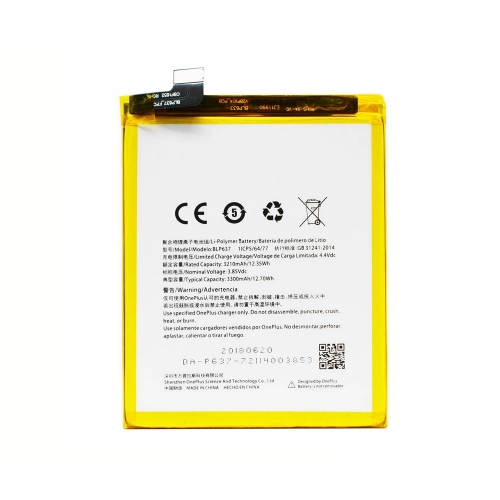 BLP637 battery for OnePlus 5 A5000 for OnePlus 5T A5010 1+5 1+5T