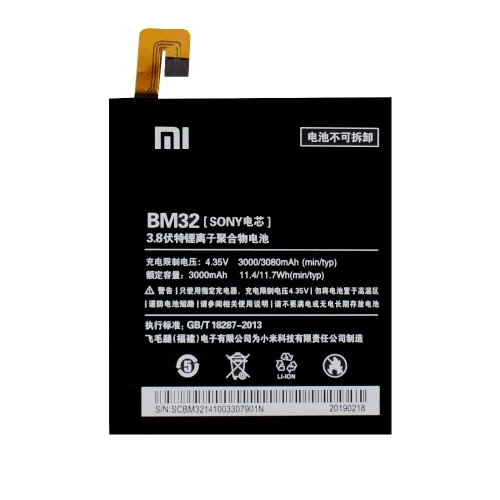 BM32 3080mAh 3.8V Battery For XIAOMI 4 M4 MI4 Replacement Battery