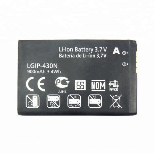 LGIP-430N 900mAh 3.7V 3.4Wh Cell Phone Battery For LG Li-Ion