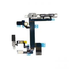 Volume Switch Connector Ribbon Parts Power Button On Off Flex Cable For iPhone 5s